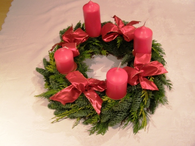 Advent wreath 4